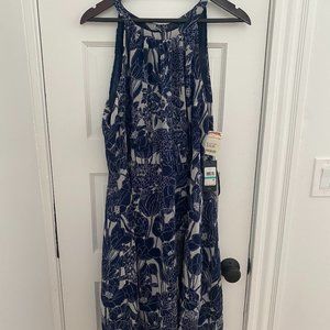 Tommy Hilfiger High Neck Floral Dress